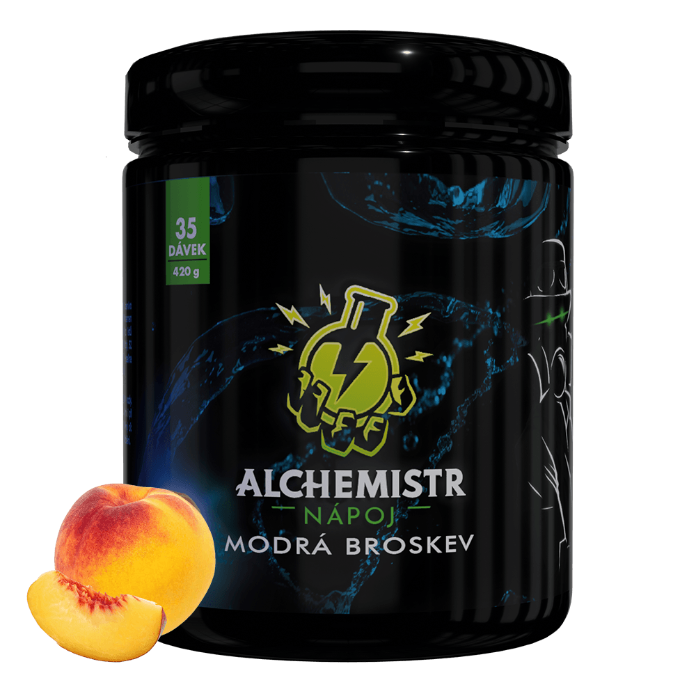 Alchemistr instantní nápoj Modrá Broskev